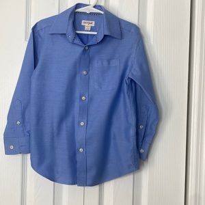 XS (4-5) Boys Cat & Jack Light Blue button down